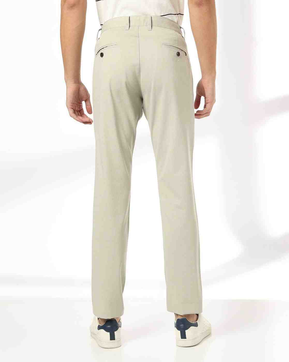 NETPLAY | Men Slim Fit Flat-Front Chinos|2