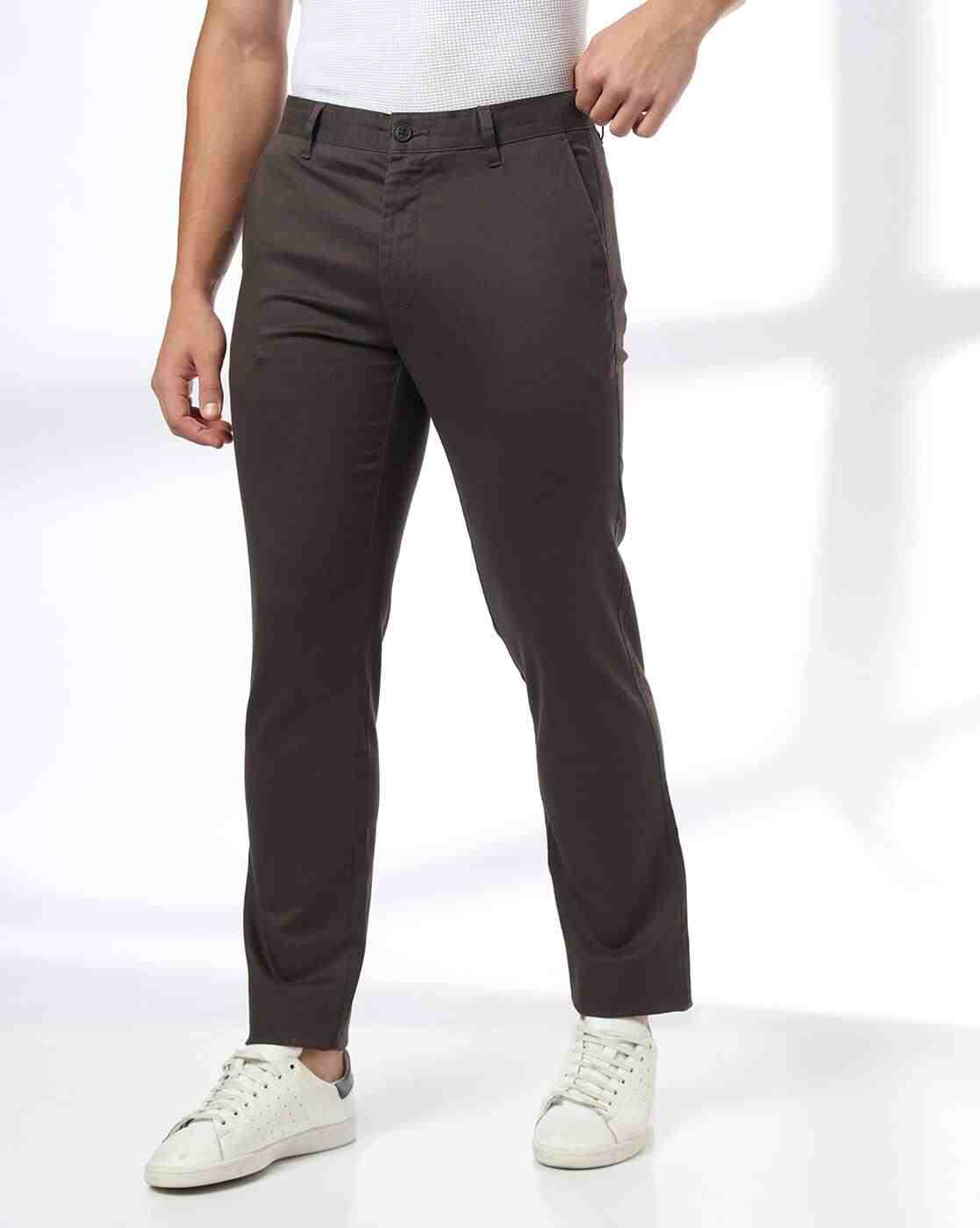 NETPLAY | Men Slim Fit Flat-Front Chinos|0