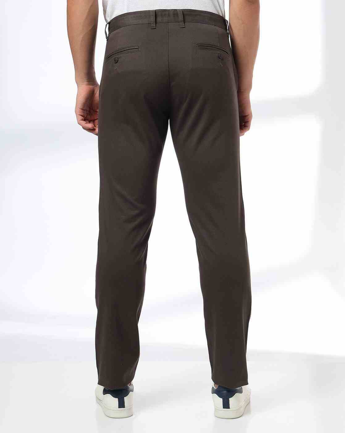 NETPLAY | Men Slim Fit Flat-Front Chinos|2
