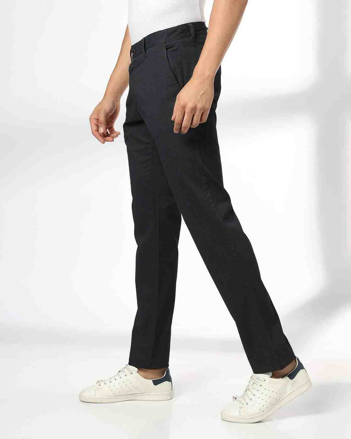 NETPLAY | Men Slim Fit Flat-Front Chinos|1