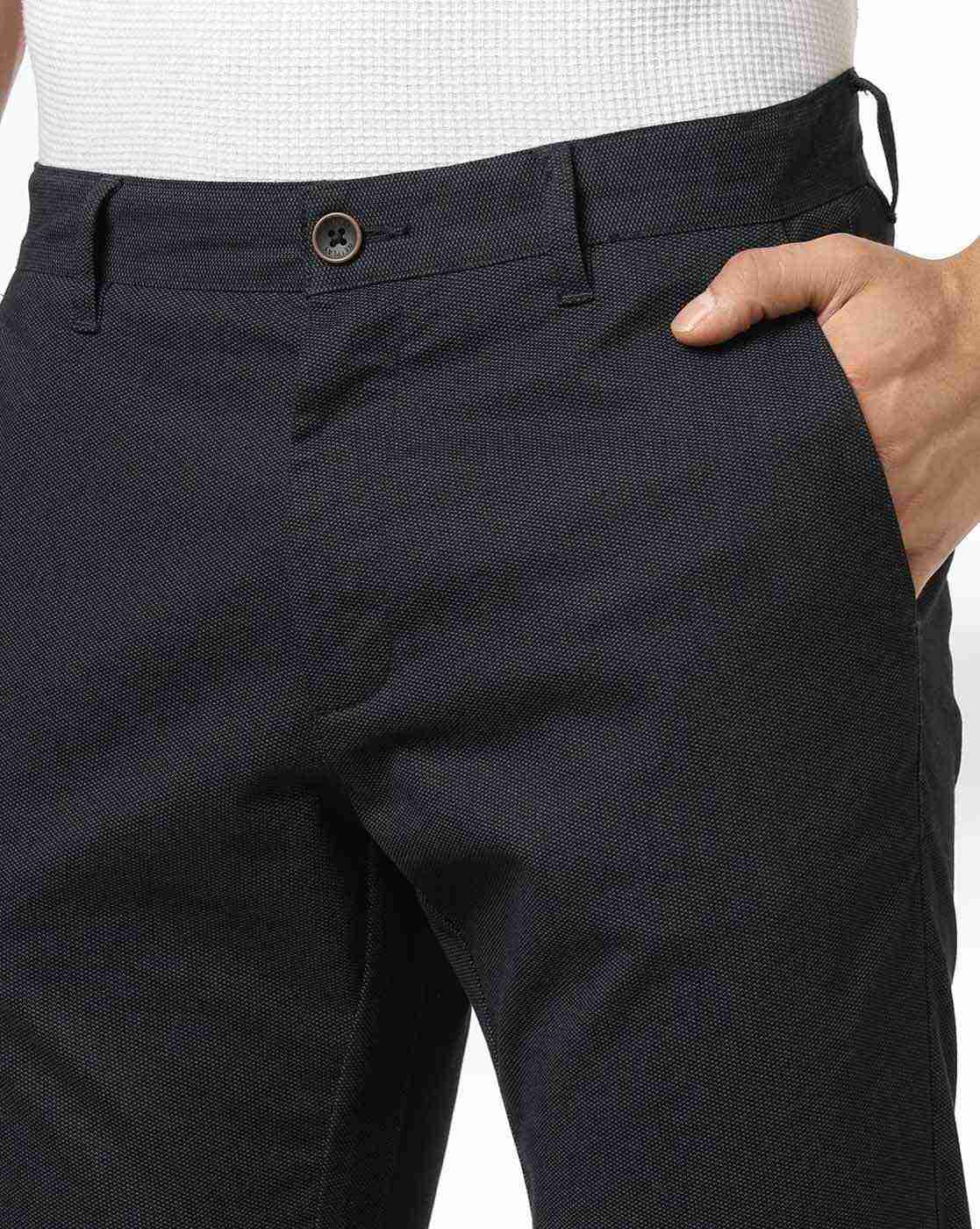 NETPLAY | Men Slim Fit Flat-Front Chinos|3