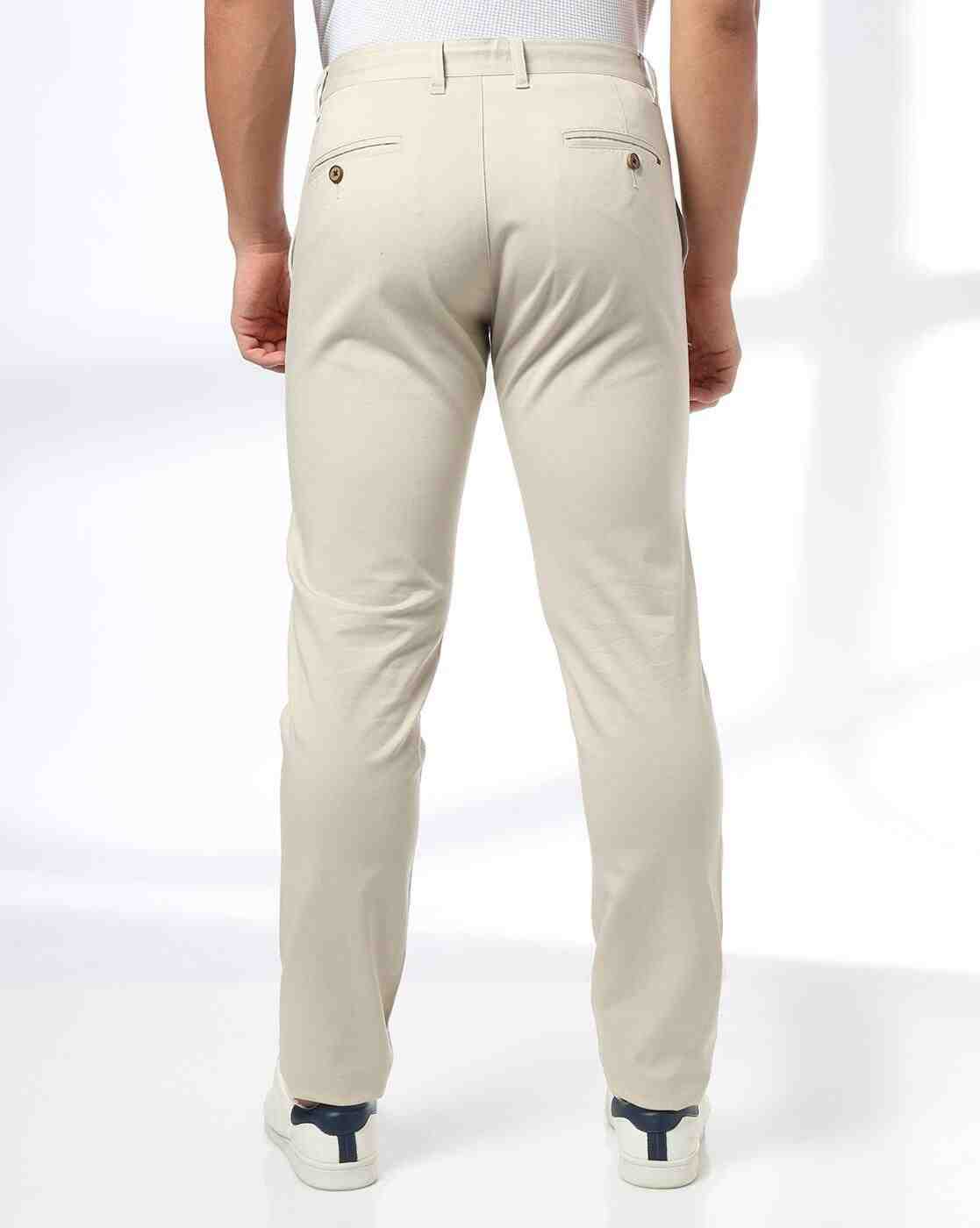 NETPLAY | Men Slim Fit Flat-Front Chinos|2