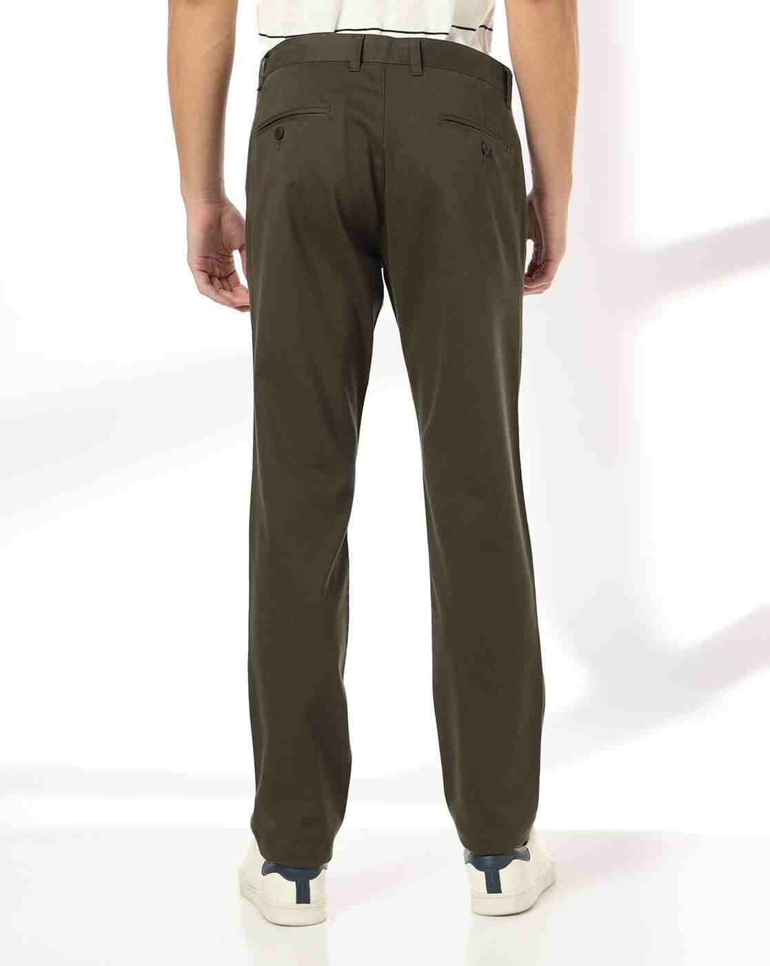 NETPLAY | Men Slim Fit Flat-Front Chinos|2