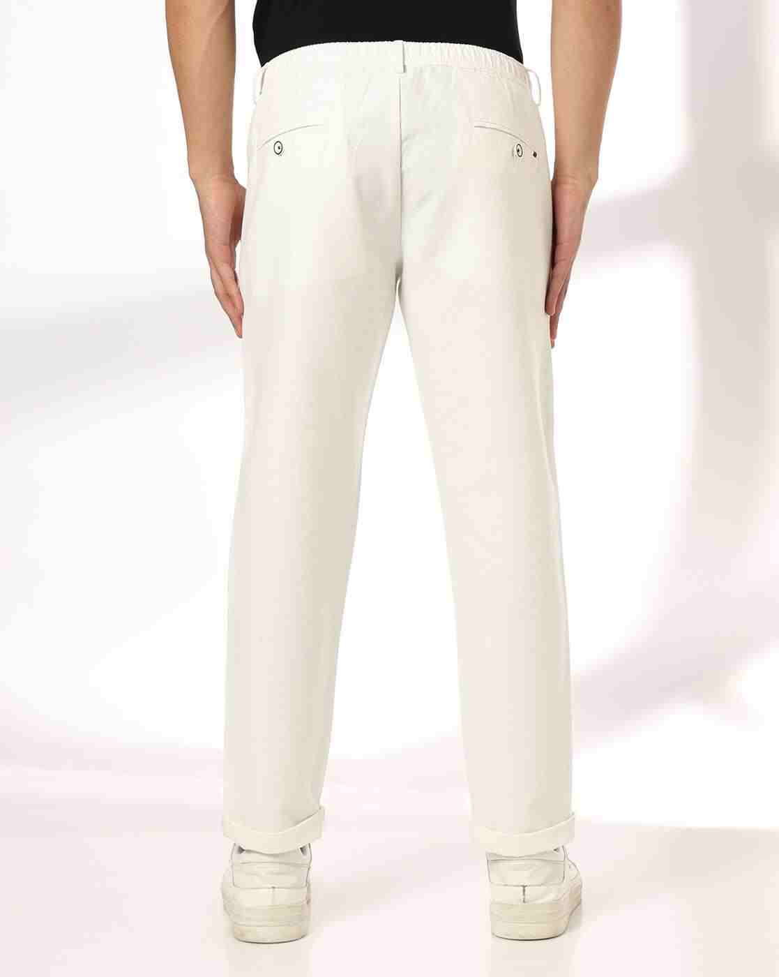 NETPLAY | Men Mock Slim Fit Pull-On Flat-Front Chinos|2