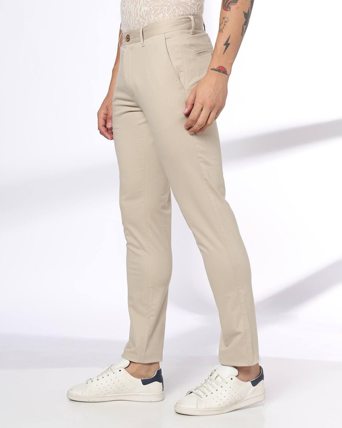 NETPLAY | Men Slim Fit Chinos|1