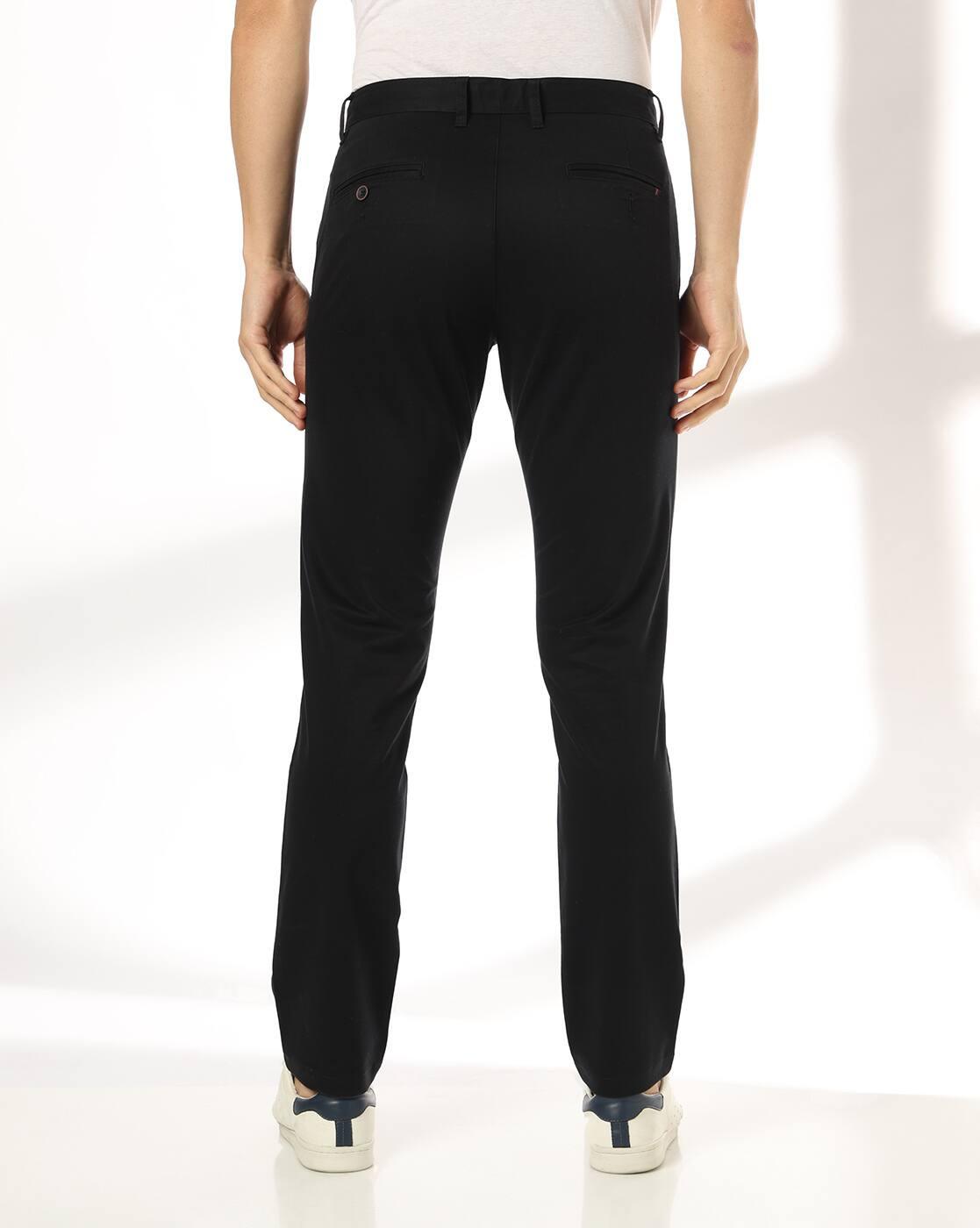 NETPLAY | Men Slim Fit Flat-Front Chinos|2