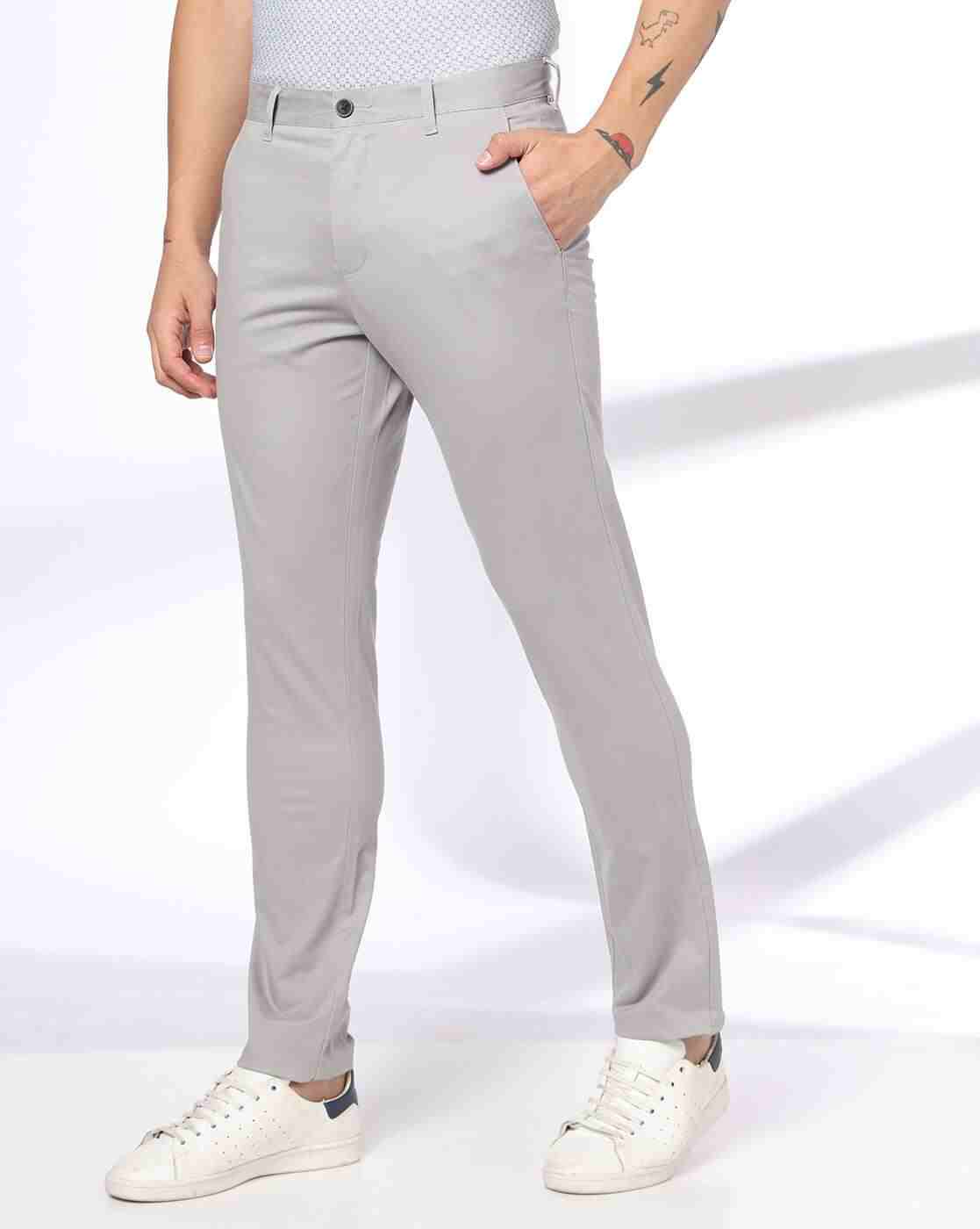 NETPLAY | Men Slim Fit Flat-Front Chinos|0