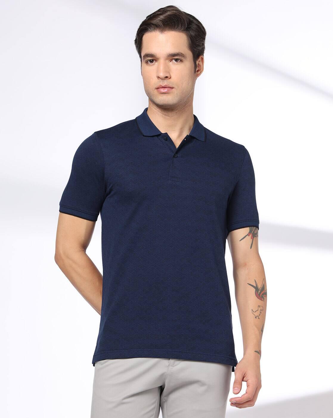 Men Slim Fit Polo T-Shirt
