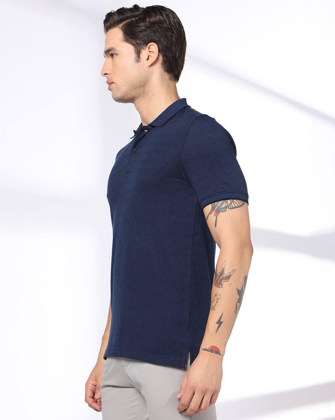 NETPLAY | Men Slim Fit Polo T-Shirt|1