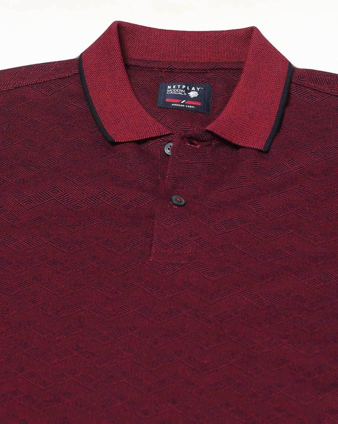 NETPLAY | Men Slim Fit Polo T-Shirt|4
