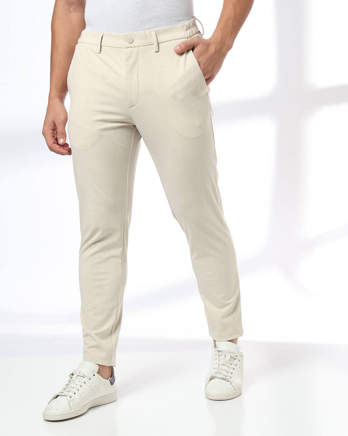 NETPLAY | Men Mid-Rise Slim Fit Chinos|0