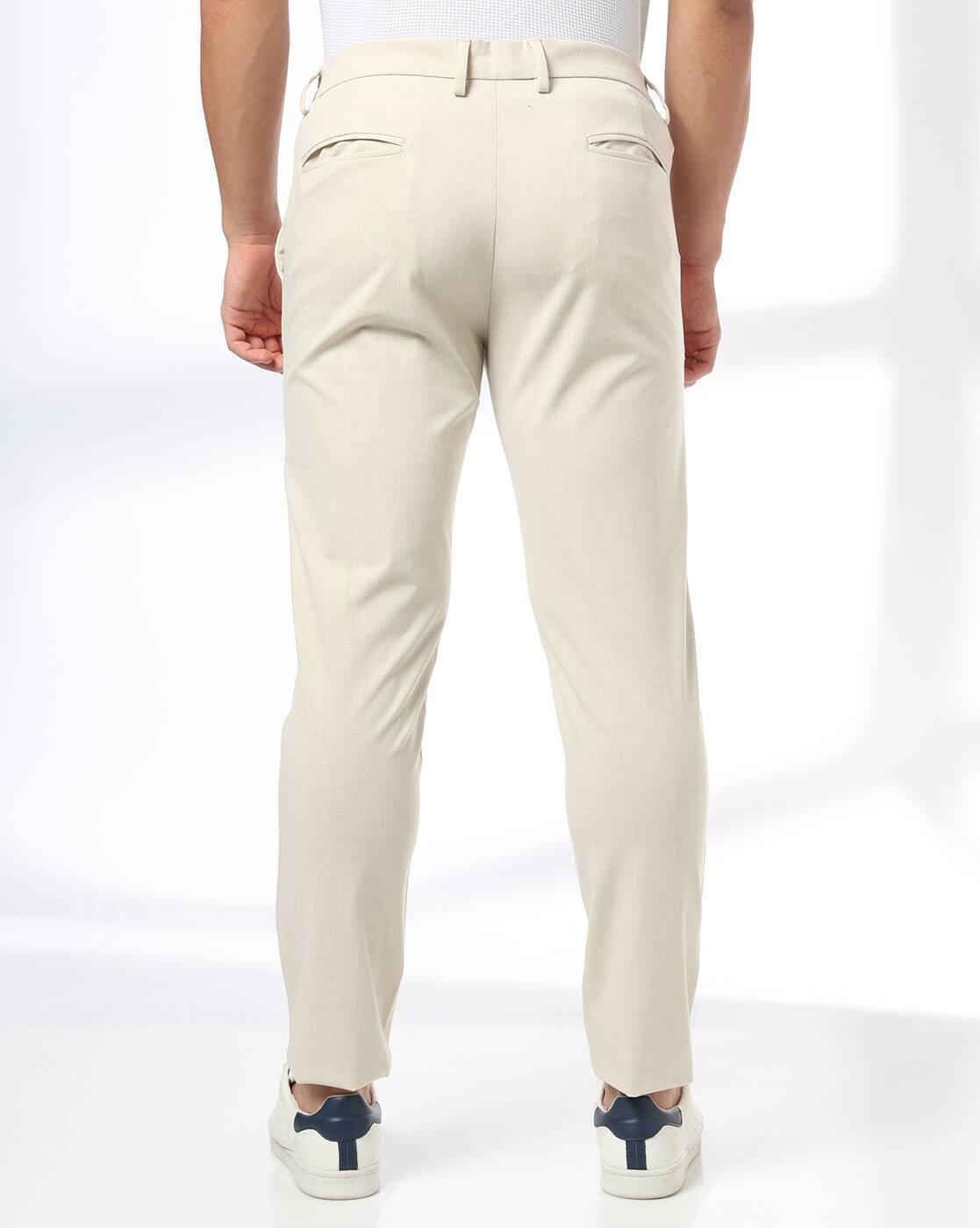 NETPLAY | Men Mid-Rise Slim Fit Chinos|2