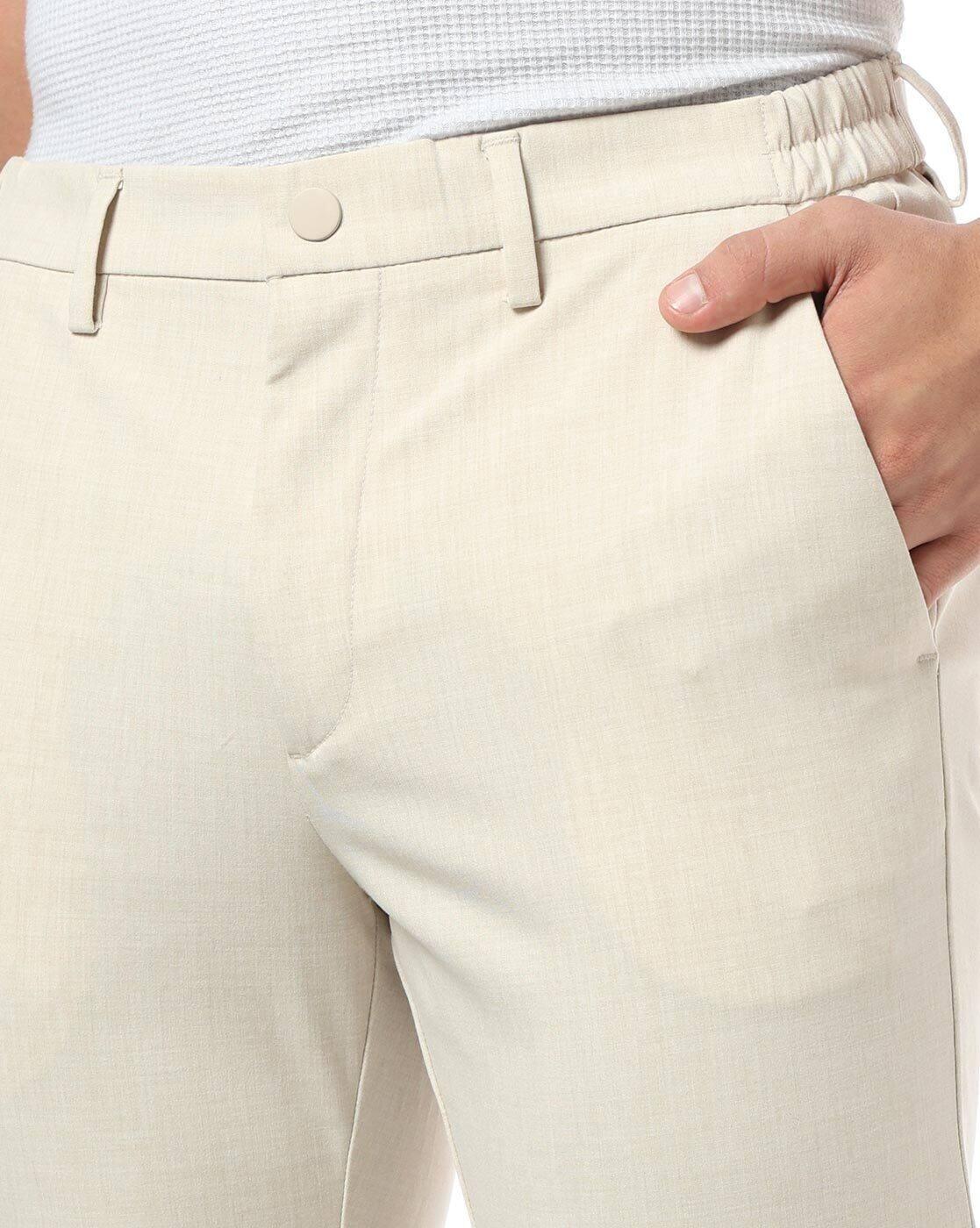 NETPLAY | Men Mid-Rise Slim Fit Chinos|3