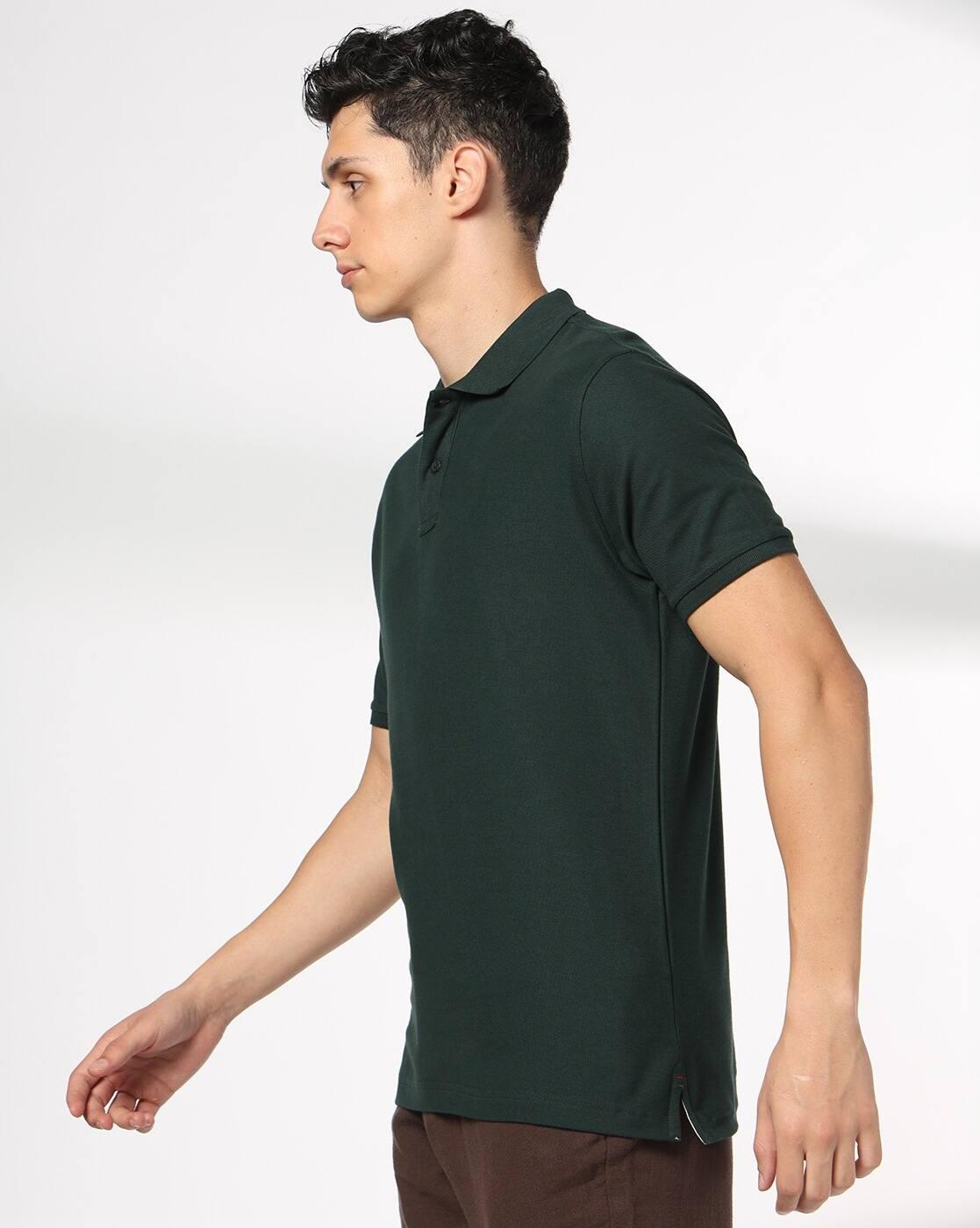 NETPLAY | Men Slim Fit Cotton Polo T-Shirt|1