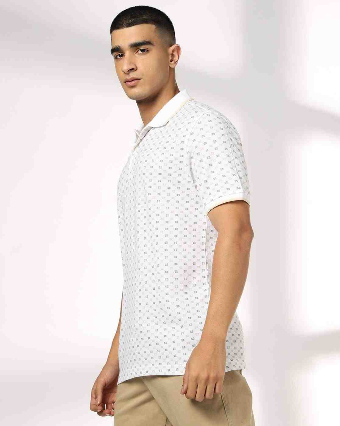 NETPLAY | Men All-Over Slim Fit Polo T-Shirt|1