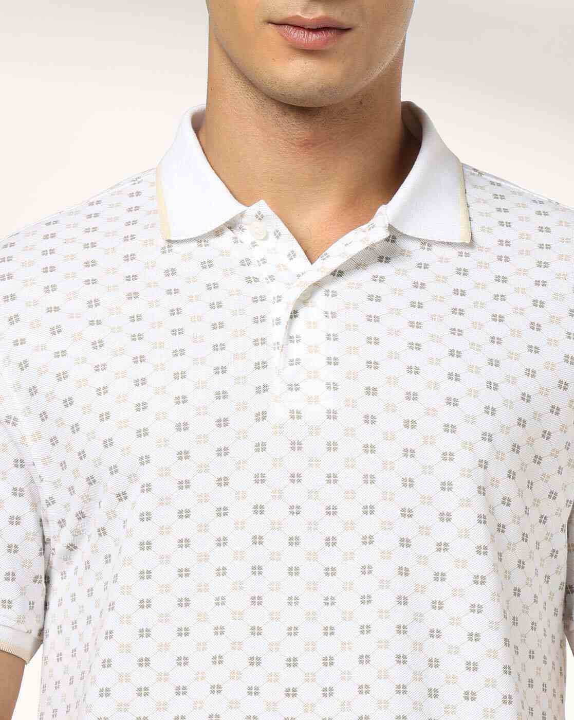 NETPLAY | Men All-Over Slim Fit Polo T-Shirt|3