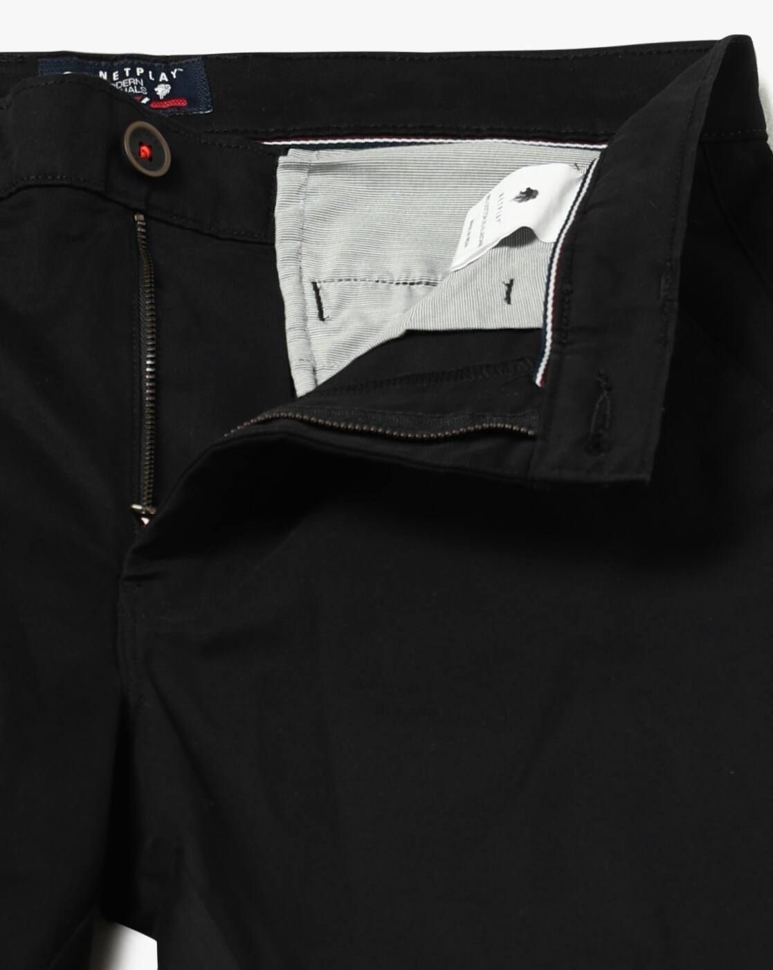 NETPLAY | Men Regular Fit Shorts with Insert Pockets|4