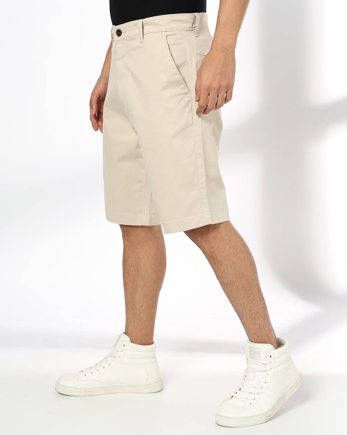 NETPLAY | Men Regular Fit Flat-Front Shorts|1