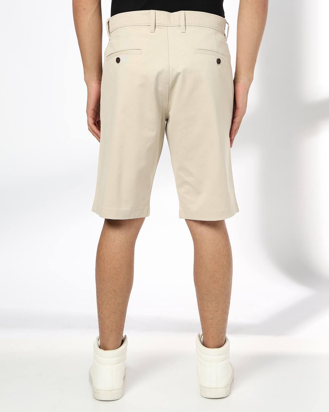 NETPLAY | Men Regular Fit Flat-Front Shorts|2