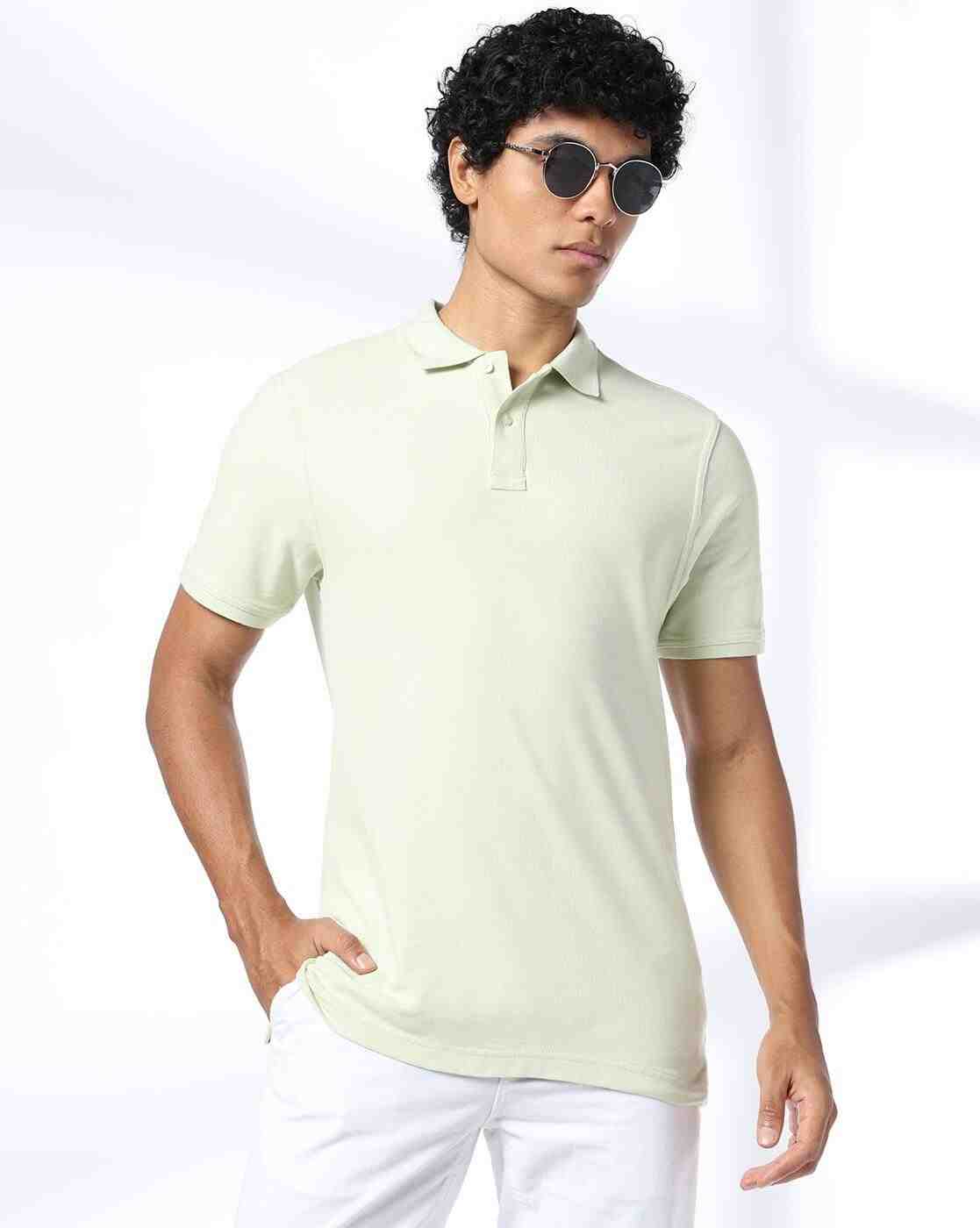 Men Slim Fit Polo T-Shirt