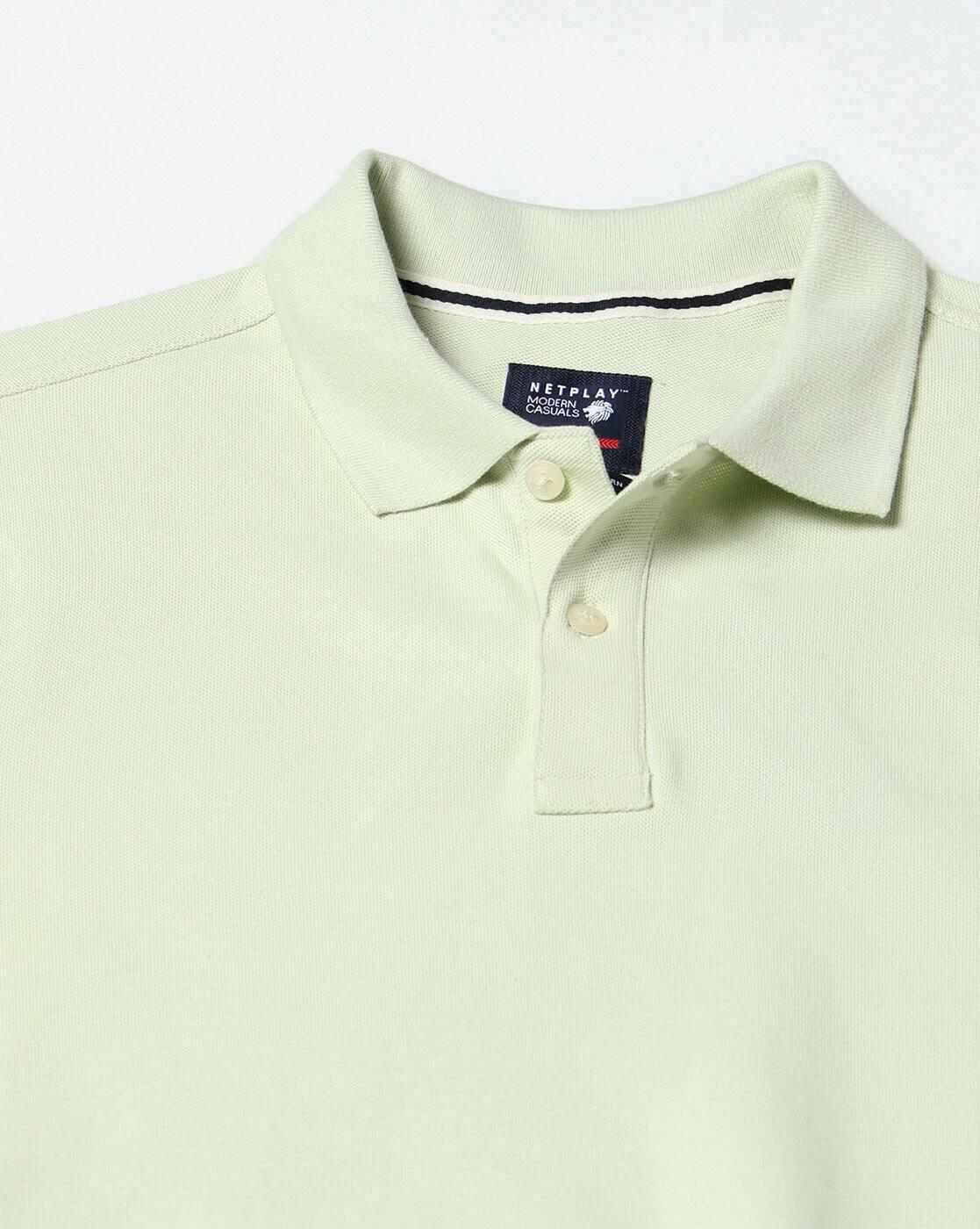 NETPLAY | Men Slim Fit Polo T-Shirt|4