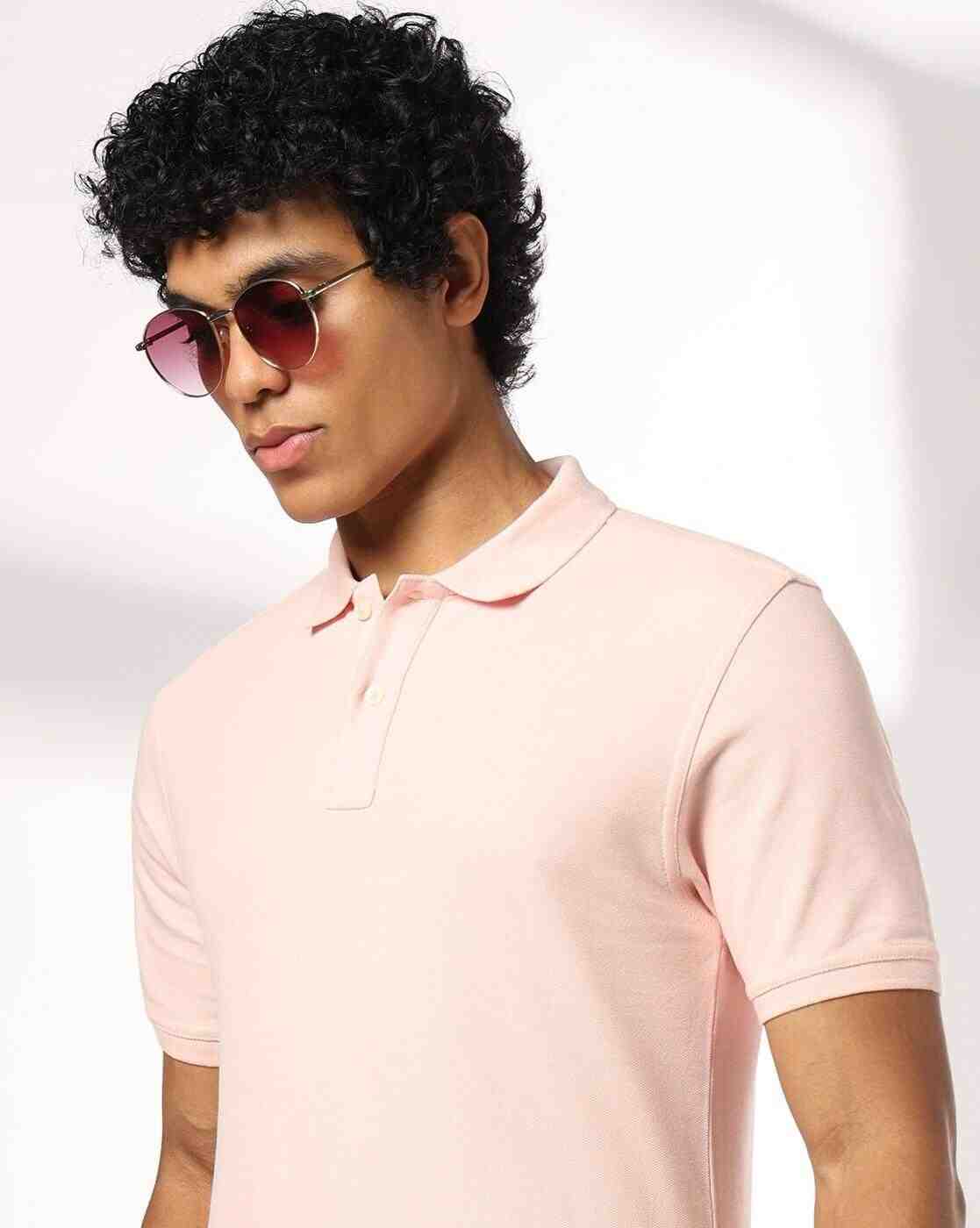 Men Slim Fit Polo T-Shirt