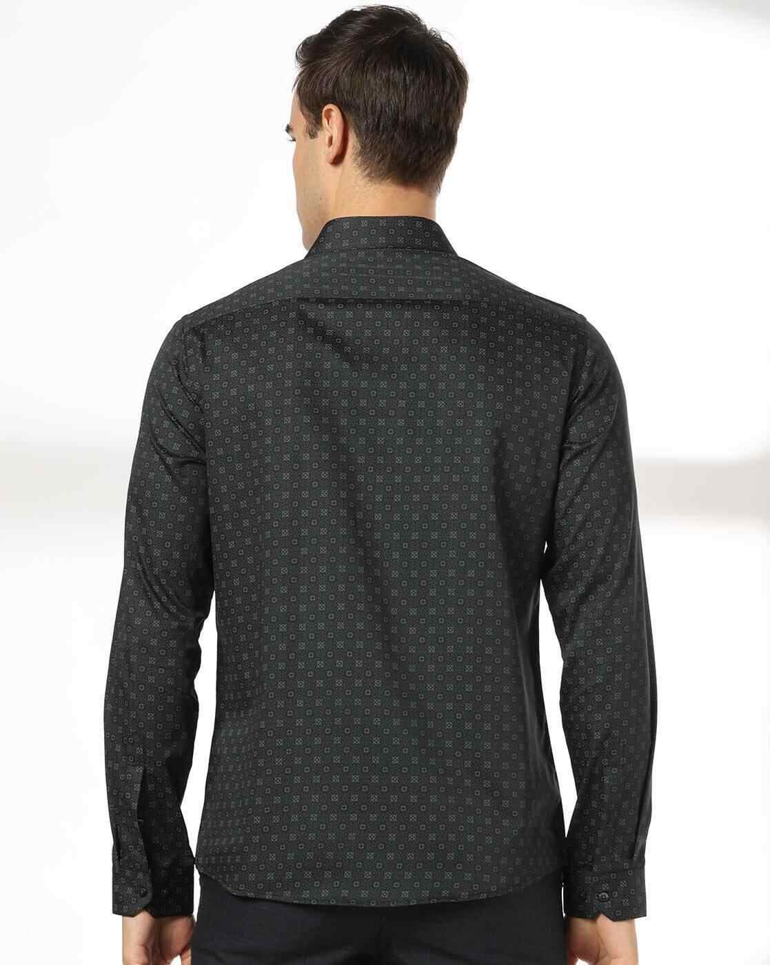 NETPLAY | Men Printed Slim Fit Shirt|3