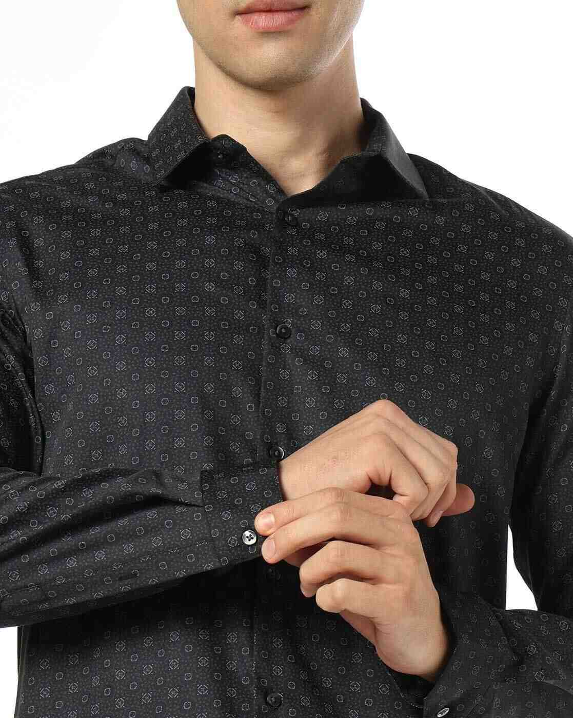 NETPLAY | Men Printed Slim Fit Shirt|4