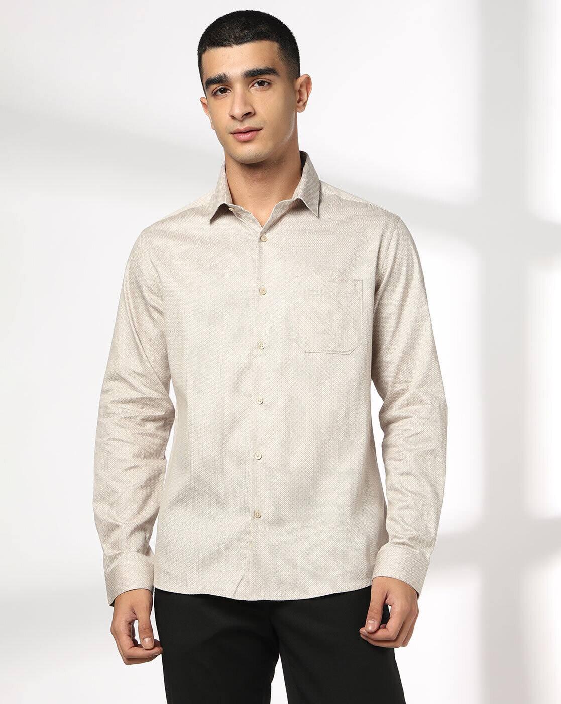 NETPLAY | Men Printed Slim Fit Shirt|3