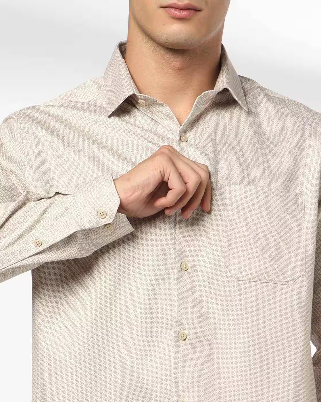 NETPLAY | Men Printed Slim Fit Shirt|4