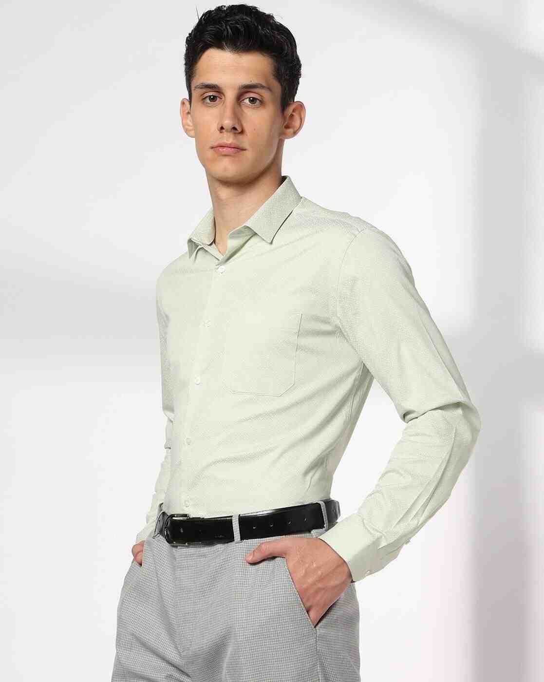 NETPLAY | Men Cotton Slim Fit Shirt|0