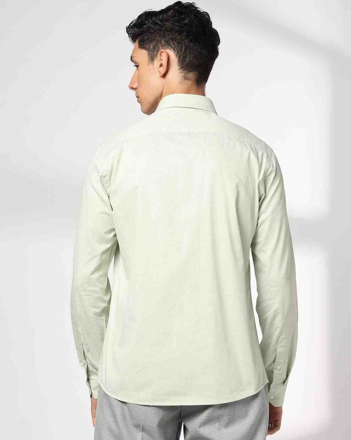 NETPLAY | Men Cotton Slim Fit Shirt|2