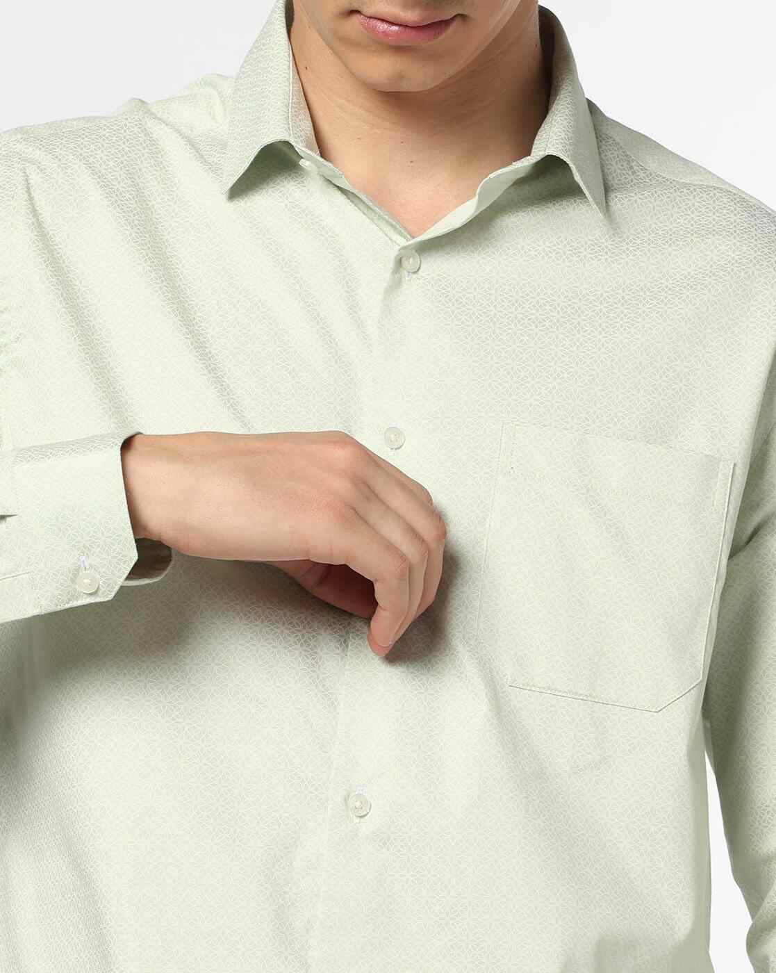 NETPLAY | Men Cotton Slim Fit Shirt|4