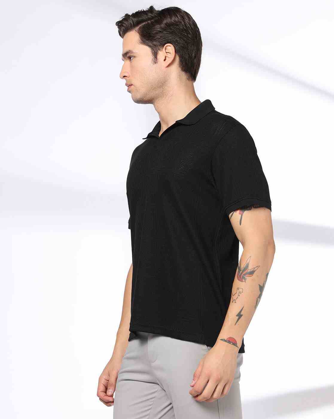 NETPLAY | Men Slim Fit Polo T-Shirt|1