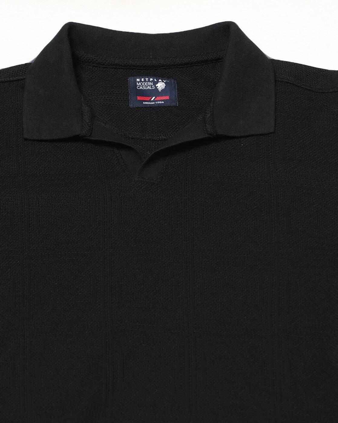 NETPLAY | Men Slim Fit Polo T-Shirt|4