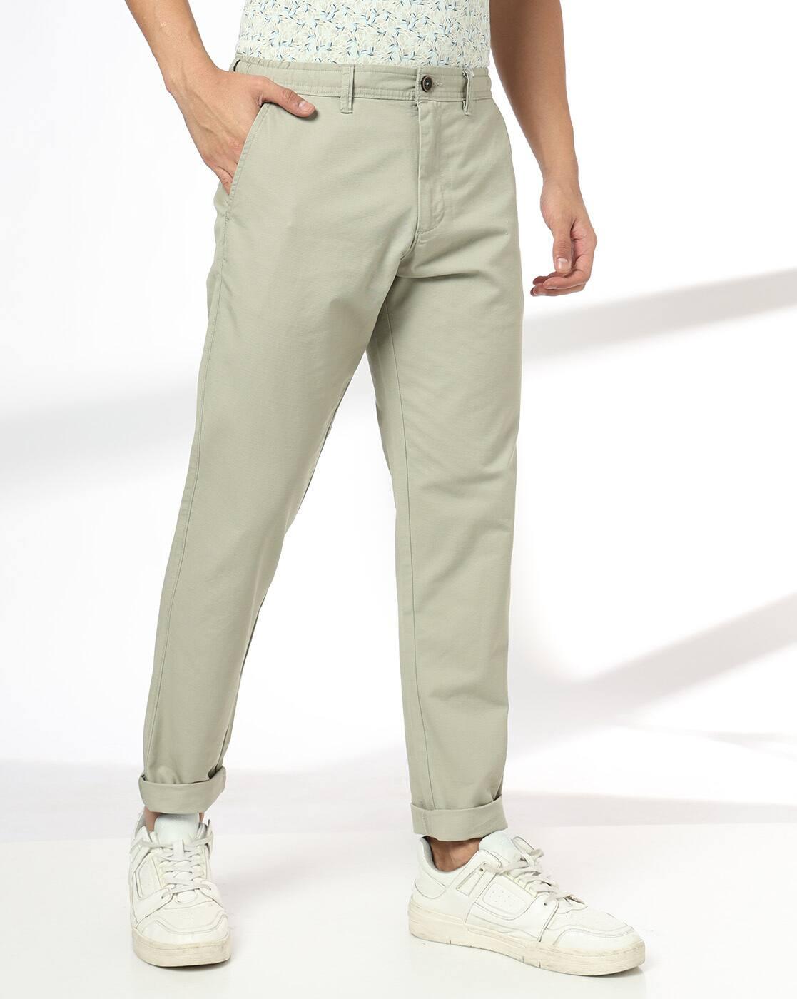 NETPLAY | Men Slim Fit Mid-Rise Chinos|0