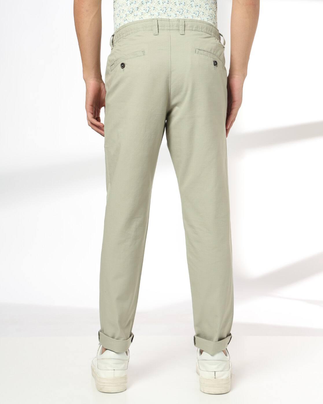NETPLAY | Men Slim Fit Mid-Rise Chinos|2