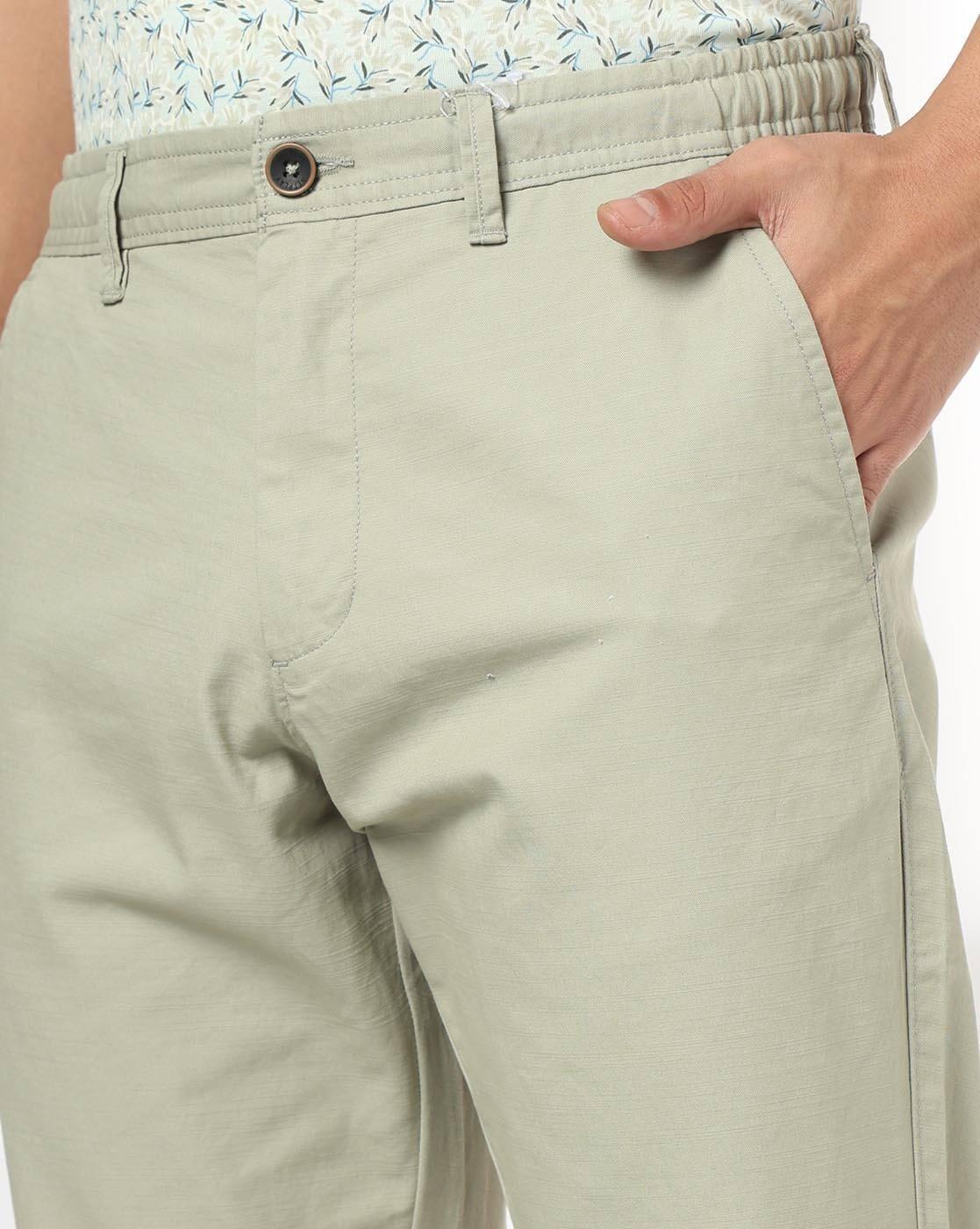 NETPLAY | Men Slim Fit Mid-Rise Chinos|3