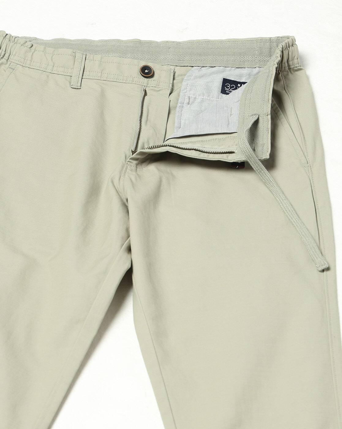 NETPLAY | Men Slim Fit Mid-Rise Chinos|4