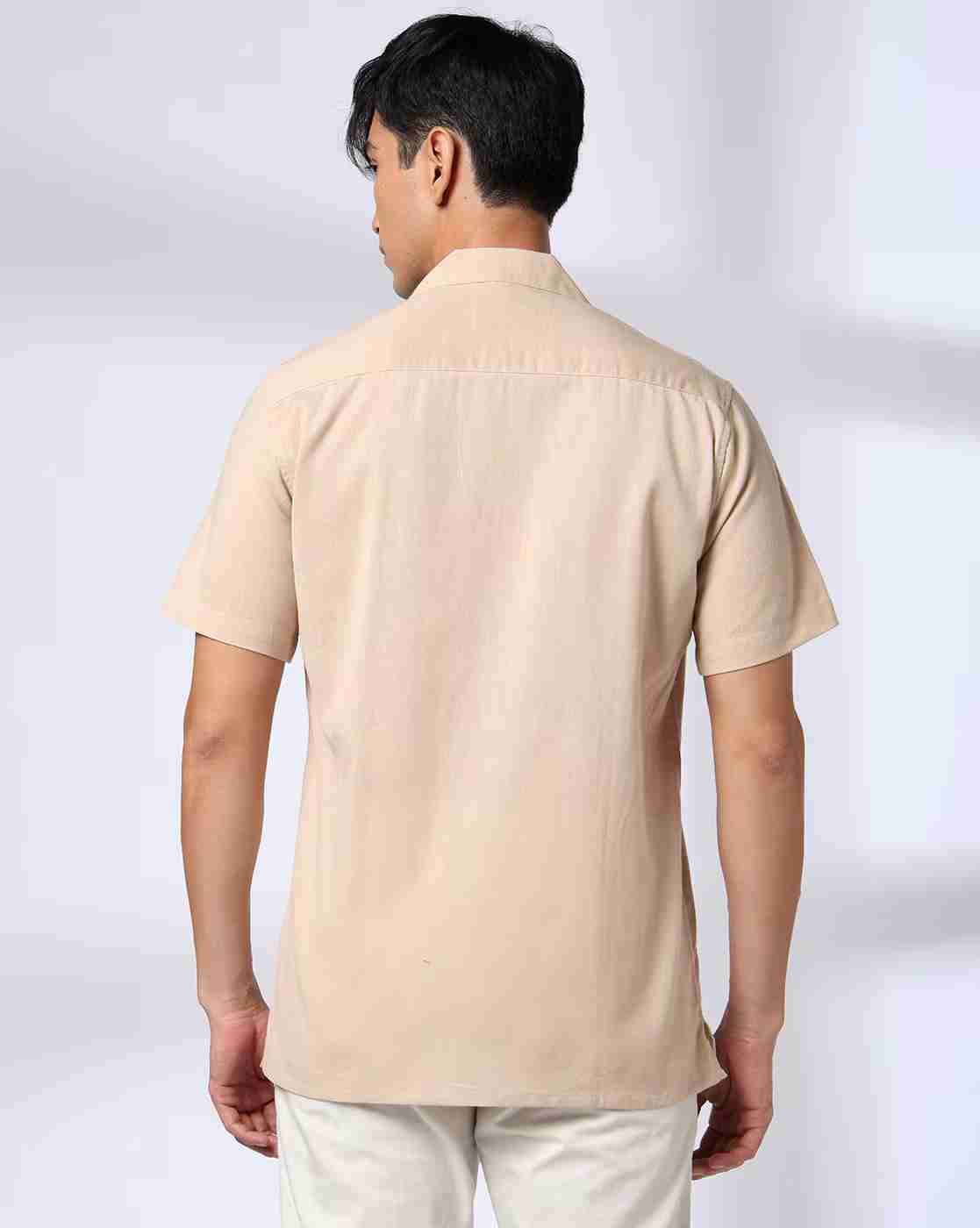 NETPLAY | Men Embroidered Slim Fit Shirt|2