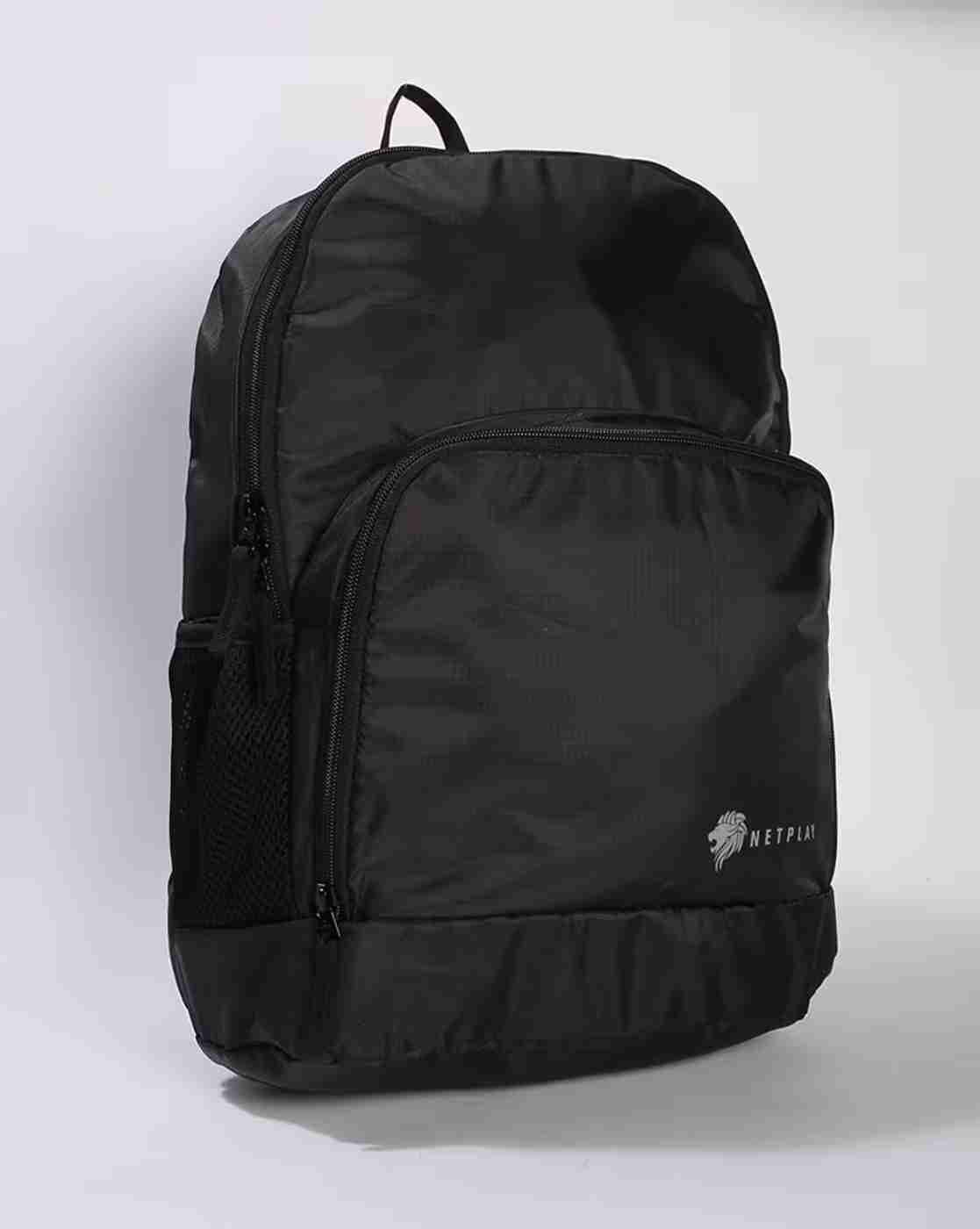 NETPLAY | Men Backpack with Placement Brand Print|1