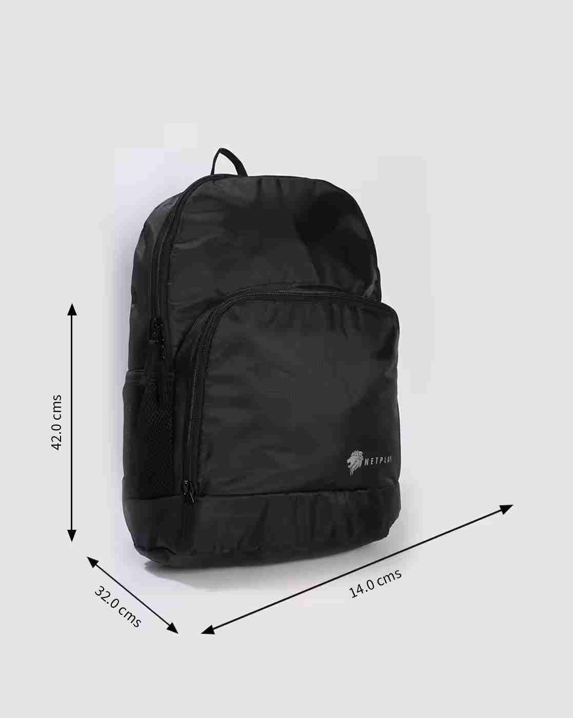 NETPLAY | Men Backpack with Placement Brand Print|2
