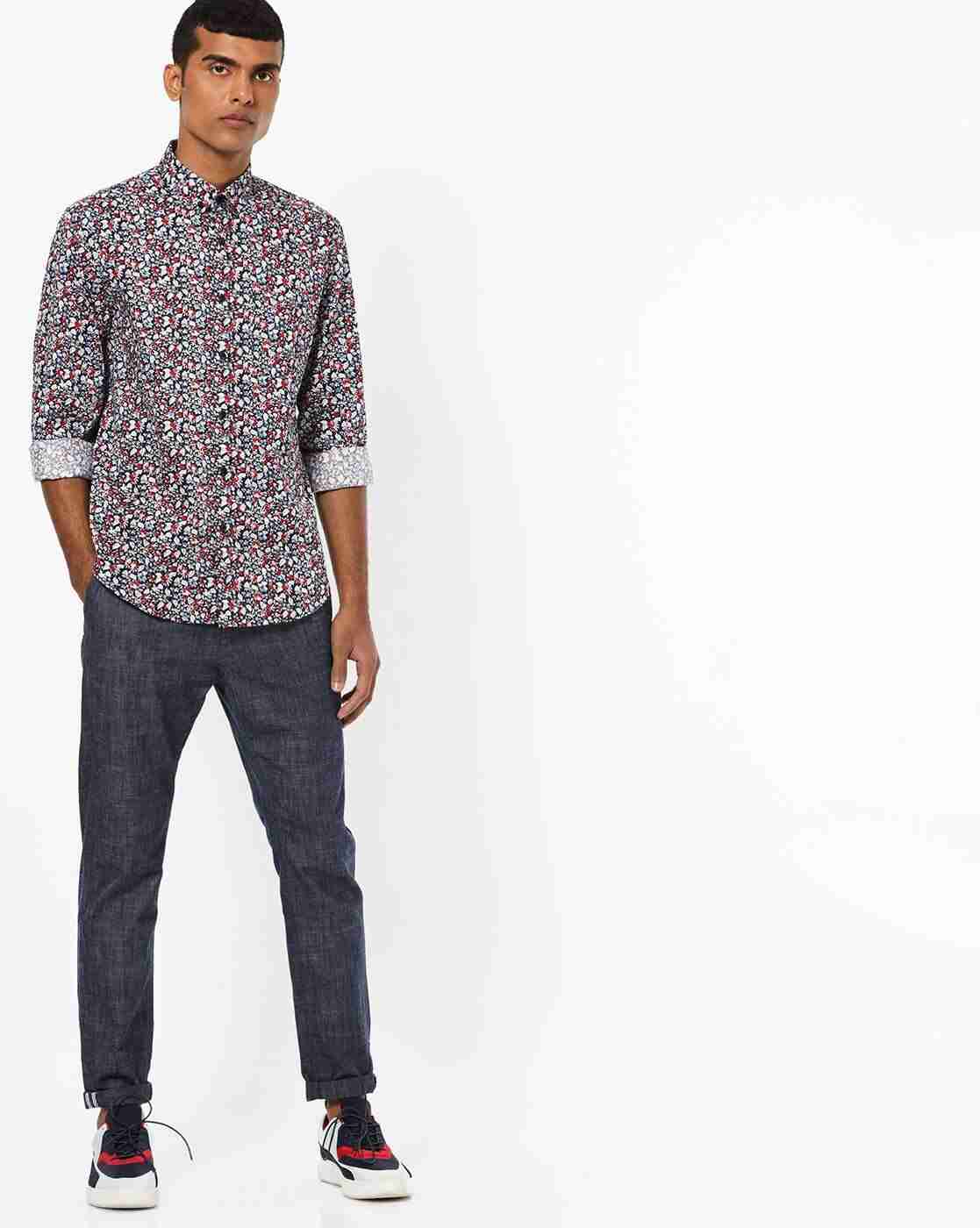 NETWORK | Floral Print Evening Fit Shirt|3