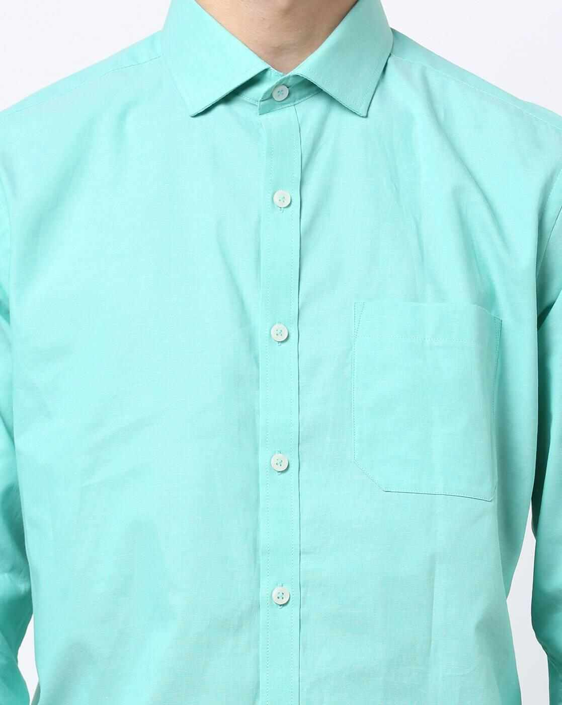 NETWORK | Men Oxford Regular Fit Shirt with Patch Pocket|2