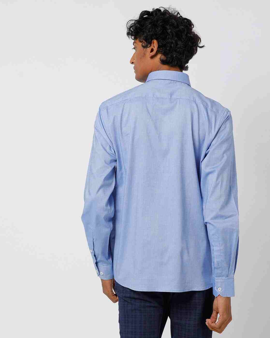 NETWORK | Men Oxford Regular Fit Shirt with Patch Pocket