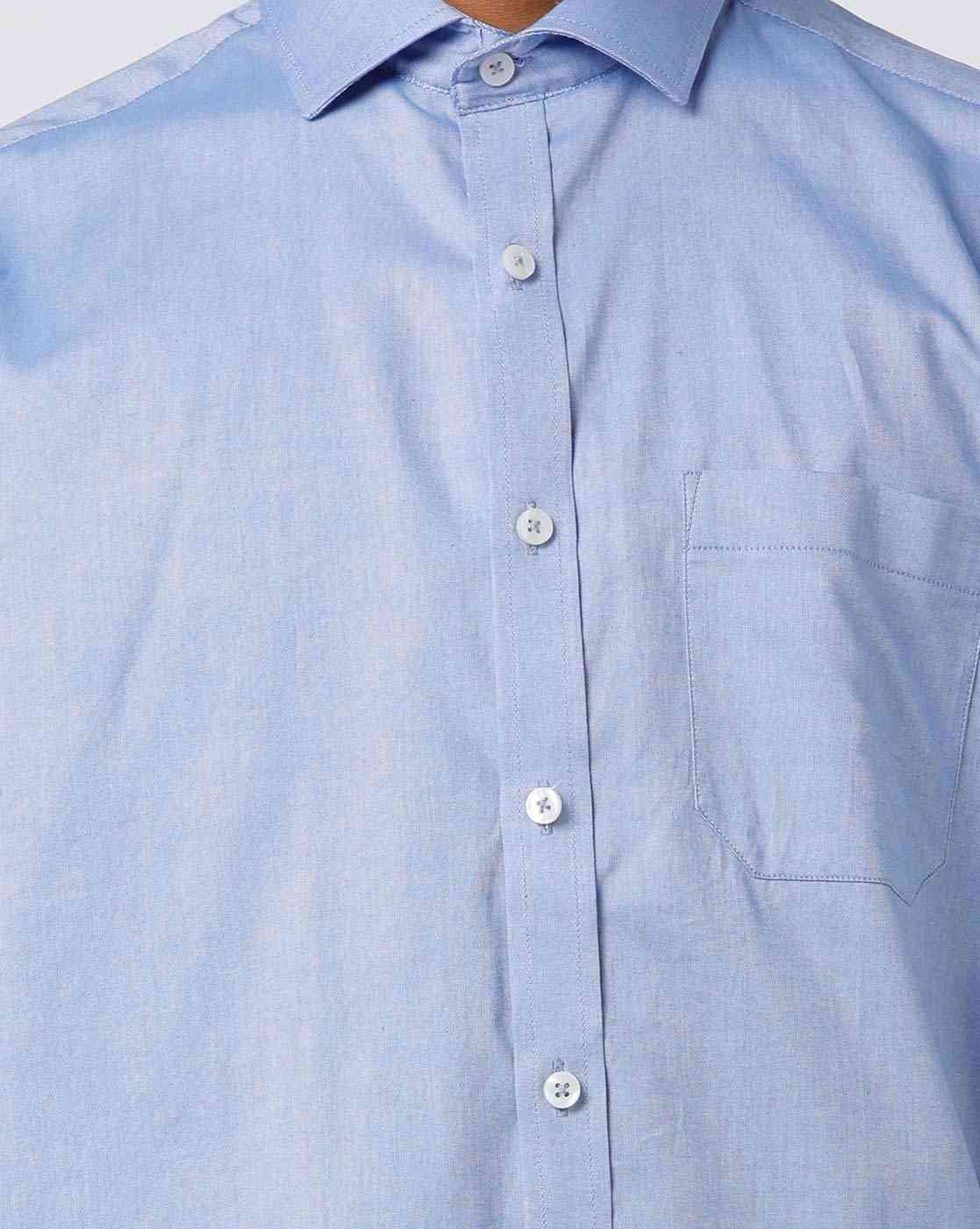 NETWORK | Men Oxford Regular Fit Shirt with Patch Pocket|2
