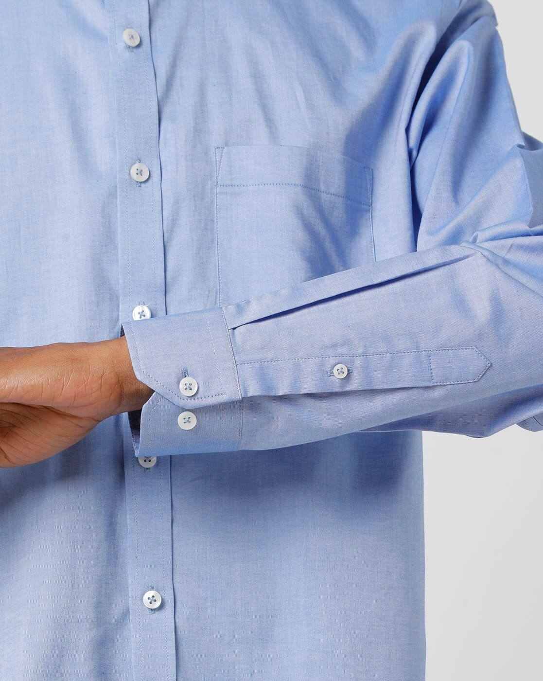 NETWORK | Men Oxford Regular Fit Shirt with Patch Pocket|3