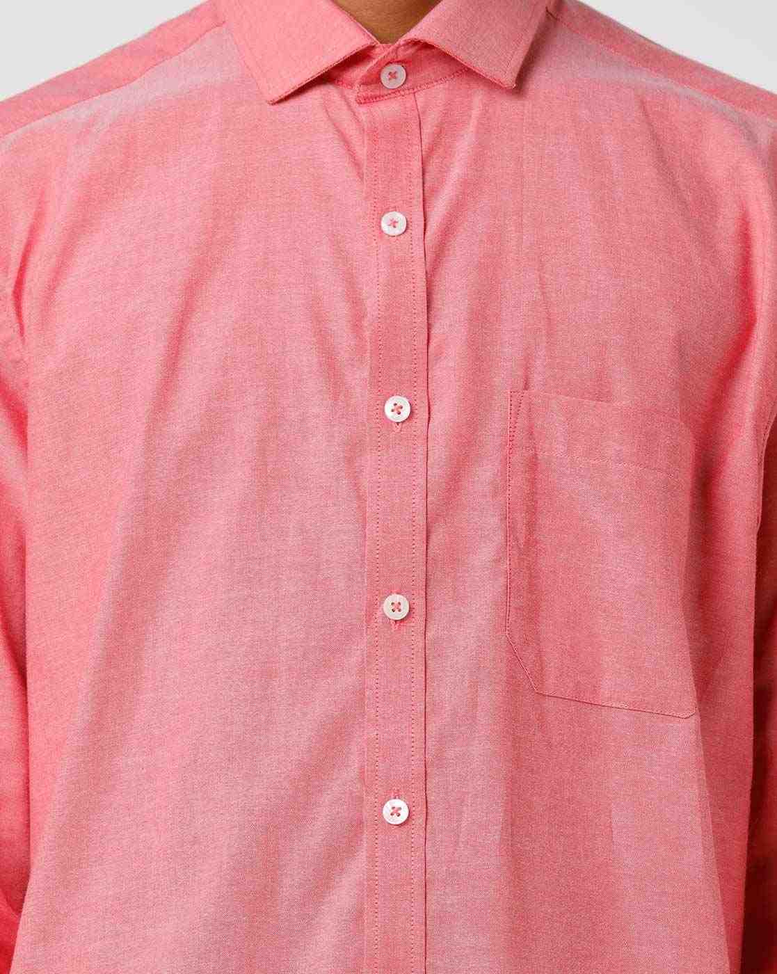 NETWORK | Men Oxford Regular Fit Shirt with Patch Pocket|2
