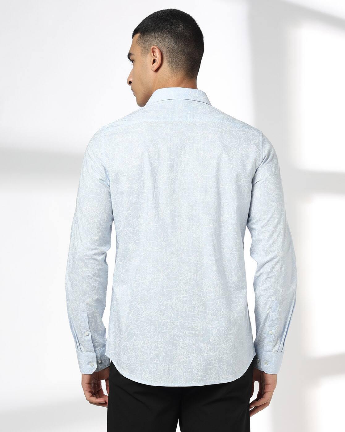 NETWORK | Men Floral Print Slim Fit Shirt|2