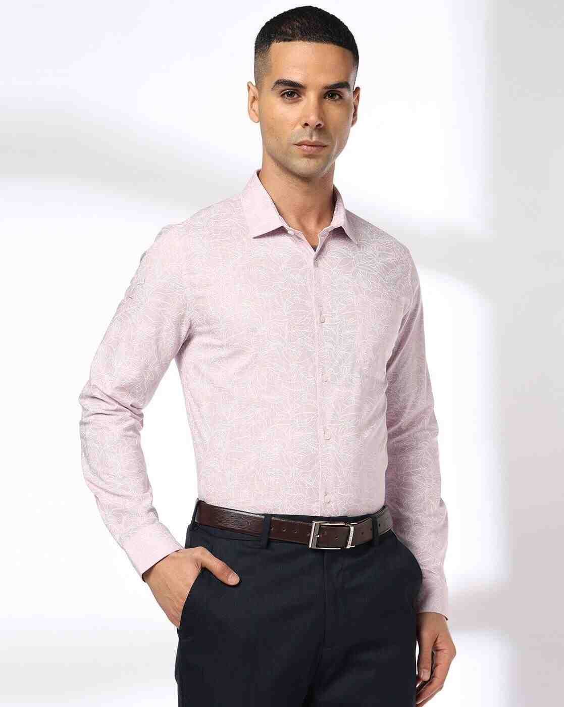 NETWORK | Men Floral Print Slim Fit Shirt|0